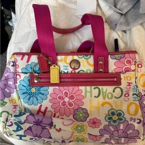Coach graffiti daisy Bag